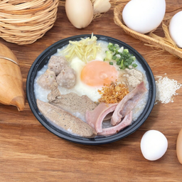 โจ๊กหมูทุกอย่าง ใส่ไข่