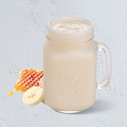 Banana Honey Milk Smoothie