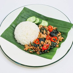 กะเพราหมู