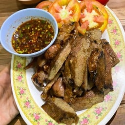 ตับหมูย่าง