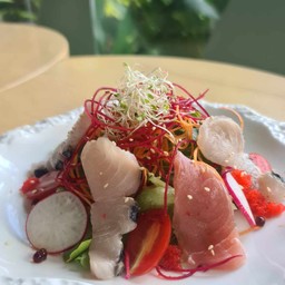 Sashimi salad