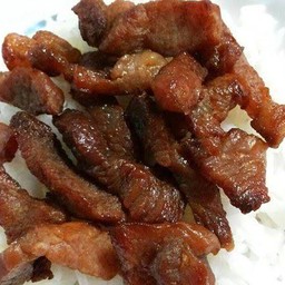 เนื้อแดดเดียวทอด(กับข้าว)