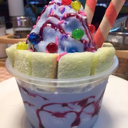 ปังเย็นนมสดบูลเบอร์รี่