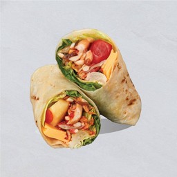 Vegan Mushroom and Cheese Bolognese Salad Wrap (L)