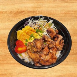ข้างหน้าไก่คาราเกะ