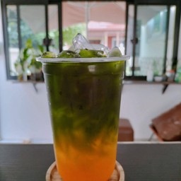 ชาเขียวน้ำส้ม (ชาเขียวดำ)