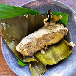 ห่อหมกหัวปลีไก่บ้าน