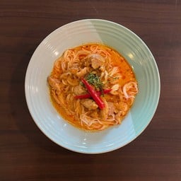 ขนมจีนพะแนงไก่