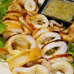 ปลาหมึกย่าง