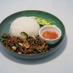 ข้าวกะเพราหมู