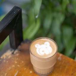 ลาเต้ ร้อน