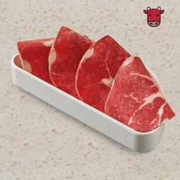 F1.1 เนื้อสันคอชาบูนำเข้า M (4 ชิ้น)