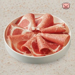 E5.2 หมูสันคอชาบู L (8 ชิ้น)