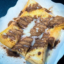 ปังปิ้งเนยนมโอวัลติน