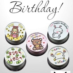 Birthday Cake เค้กวันเกิด-เค้กมินิมอล เค้กครีมนมสด