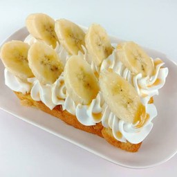 ปังปิ้งวิปครีมกล้วยหอมคาราเมล