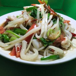ตำด็องแด๊งทะเลบีบสดใหม่เหนียวนุ่ม