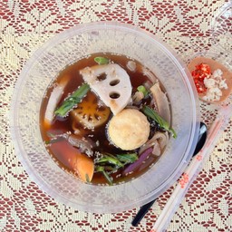 น้ำซุปดำ + น้ำจิ้ม (สูตรพิเศษ)