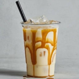 นมสดคาราเมล เย็น ( Ice Caramel Milk )