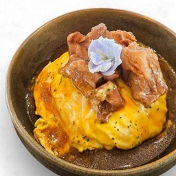 หมูอบบ้านเรา(ข้าวไข่ข้น)