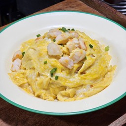 ข้าวไข่เจียวกุ้งสับ