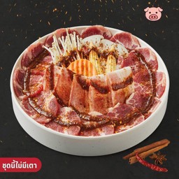 D1 ชุดประหยัดหมูหม่าล่า