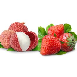 ลิ้นจี่+สตอเบอรี่