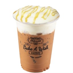 Iced Caramel Thai Tea Latte  (S)