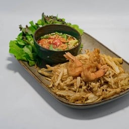 ส้มตำทอด