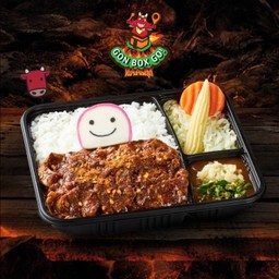 S25 GON BOX ข้าวเนื้อออสซี่หม่าล่า