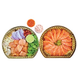 set S2 (ไม่มีโชยุ และวาซาบิ) ทานกับเกลือชมพู