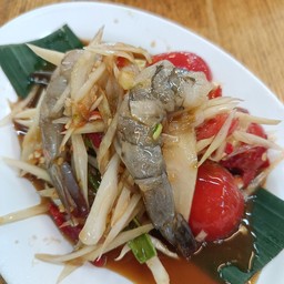 ตำกะปิกุ้งสด