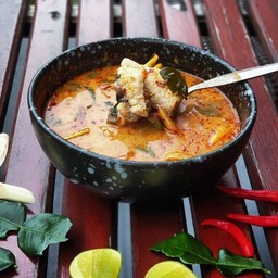 ต้มยำปลากระพง