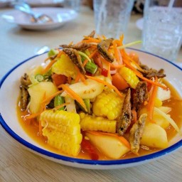 ตำข้าวโพด