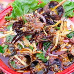 ยำมะม่วงปูจืด