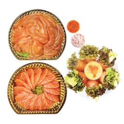 set S3 (ไม่มีโชยุ และวาซาบิ) ทานกับเกลือชมพู