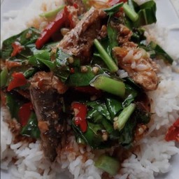 คะน้าปลากระป๋อง