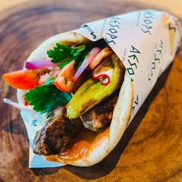Lamb Kiofta Pita Wrap