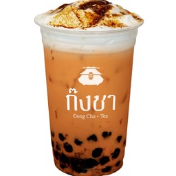 ชาไทยไข่มุกเบิร์นไฟ