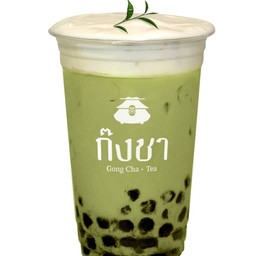 ชาเขียวไข่มุกนุ่มชีส