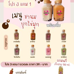 ซื้อ 3 แถม 1 (น้ำเก๊กฮวย ขนาด 180 ml.)