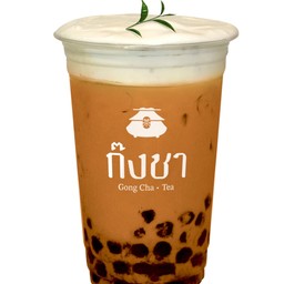 ชาไทยไข่มุกนุ่มชีส