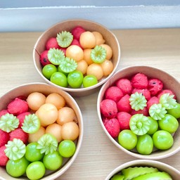 ผลไม้รวม (คว้านลูกกลม)