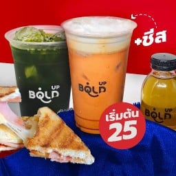ชาโครตเข้ม  Boldup - ชาไทย ชาเขียว ชาชีส โกโก้ นมสด กาแฟ คอนโดบางแคซิตี้