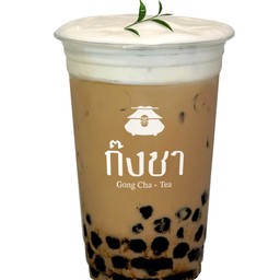 ชานมไข่มุกนุ่มชีส