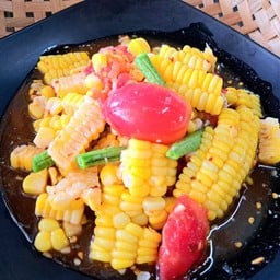 ตำข้าวโพด