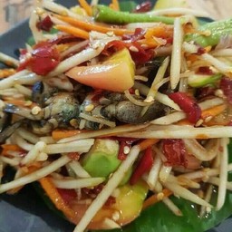ส้มตำปูปลาร้า