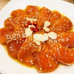 ดองดองเกาหลี 🥢 แซลมอน,กุ้ง,ไข่ ดองฟิน