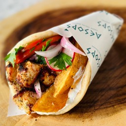 Wrap Pita Chicken Gyros