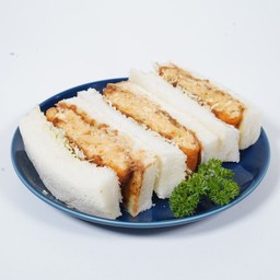 Salmon Tartar Katsu Sandwich